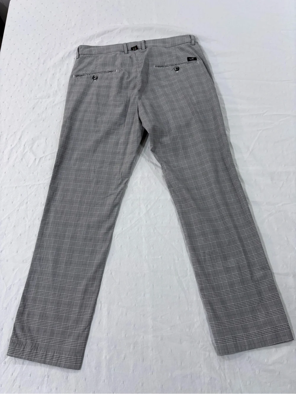 Mason's Italy Gray Plaid Torino Chino Pants Men's Size 48 EU / 32 US